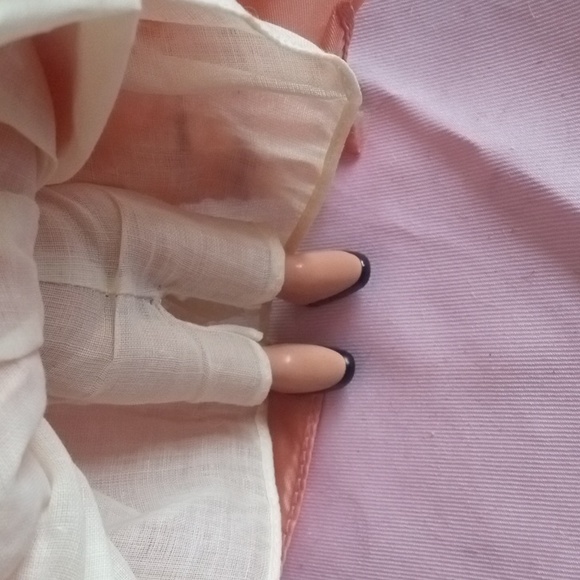 Collectible Vintage Storybook Doll Plastic Sleepy Eyes Pink #3 - Picture 3 of 14